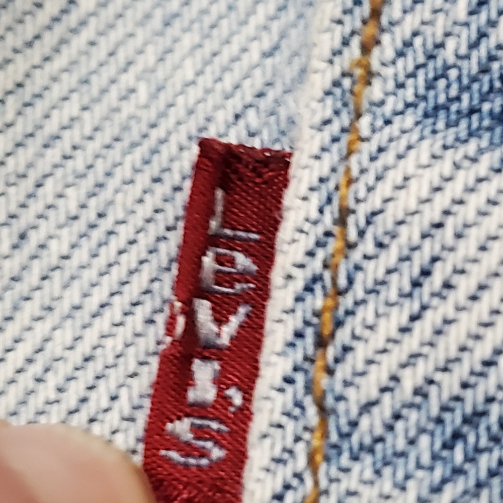 Levi's Light Blue High Rise Women's Jeans - Picture 7 of 16